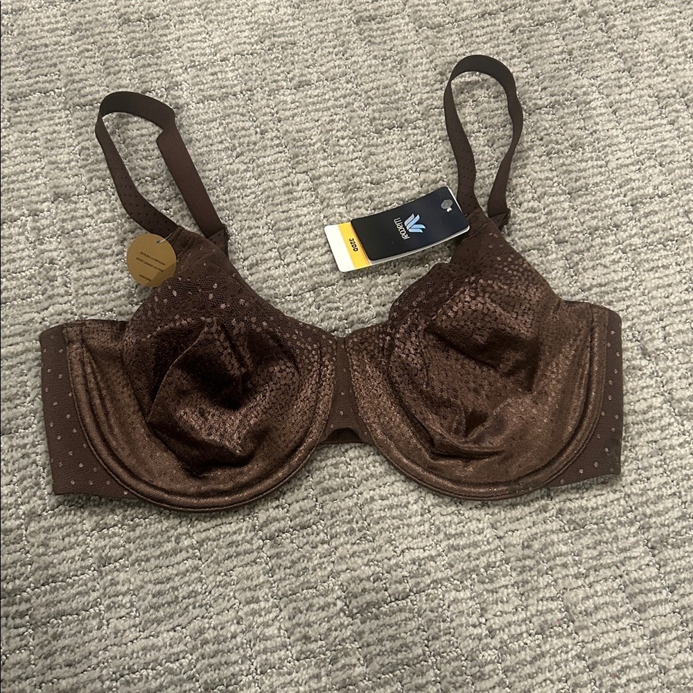 Wacoal Back Appeal® Underwire Bra Brown 32DD - Picture 5 of 7